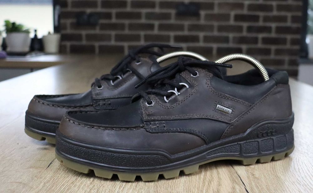 Ecco Track skórzane męskie półbuty GTX 43 ( 28 cm)