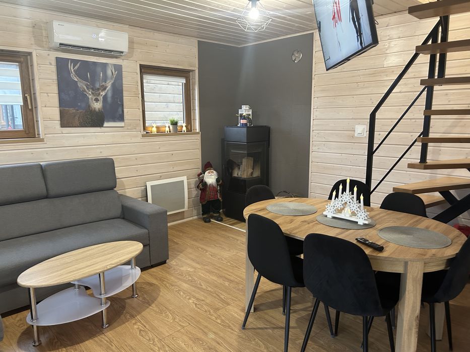 Domki Western House Fuleda Sauna Jacuzzi kominek Święta Sylwester