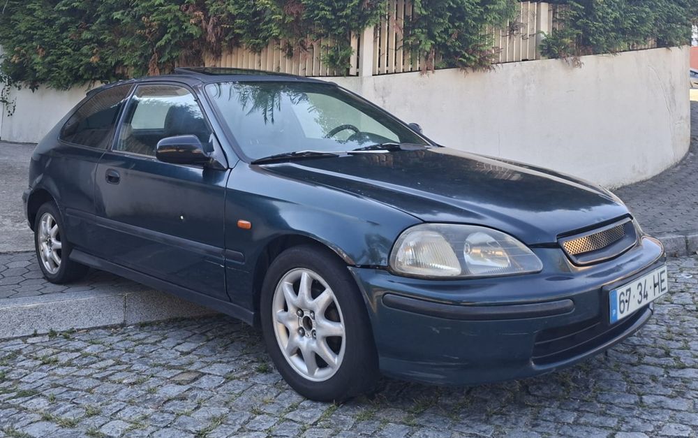 Honda Civic EJ9 Sedan  1.4i  90cv Gasolina Caixa de 5 Velocidades de 1996