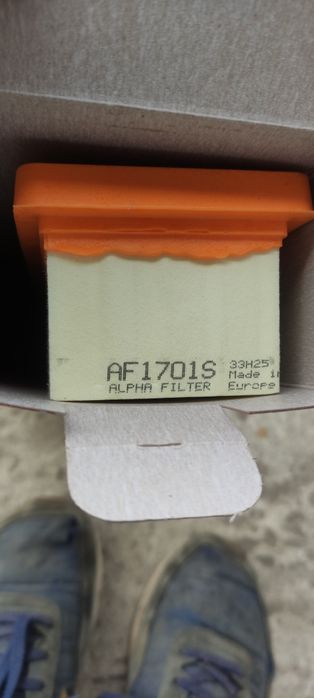 Фільтр повітряний Alpha Filter AF1701S