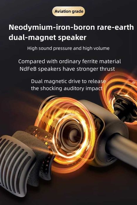 Новый! Punos KG6 pro - беспроводной караоке микрофон. 40W, 2600mAh.