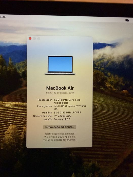Macbook air 2019