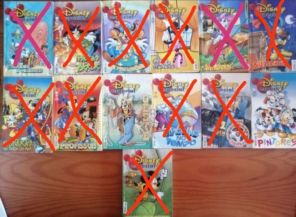 2 livros banda desenhada Disney especial
