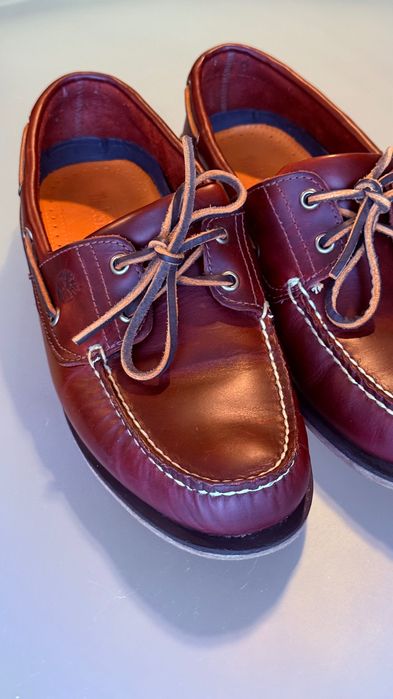 Sapato Vela Clássico 2-Eye para Homem em castanho - Timberland