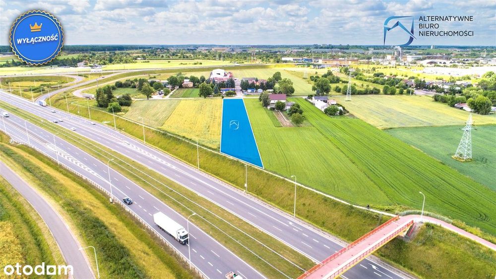 3467m² przy S17 Plan Ogólny nawet 4400 m² zabudow