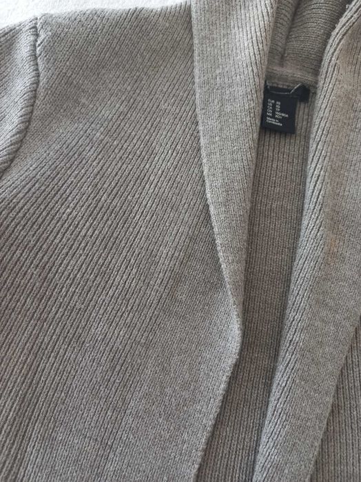 Sweter r. XS jasnobrązowy