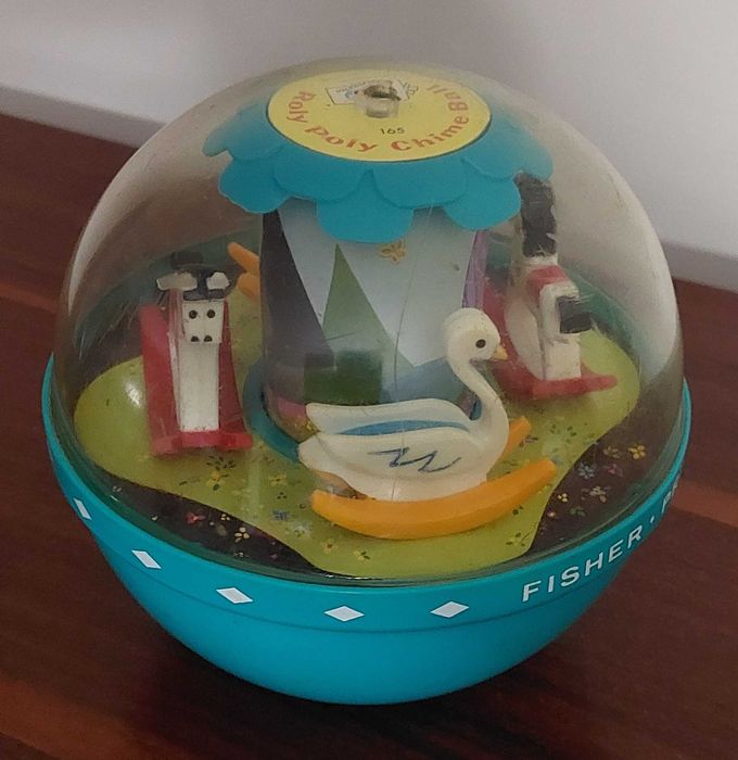 Bola carrossel vintage Primeira Infância