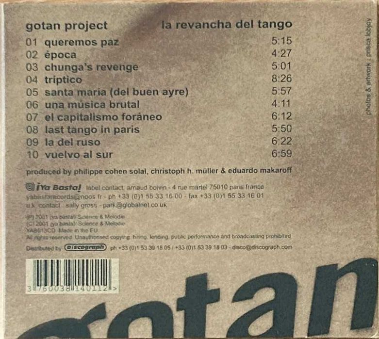 Gotan Project - The complete box set - CD x 3