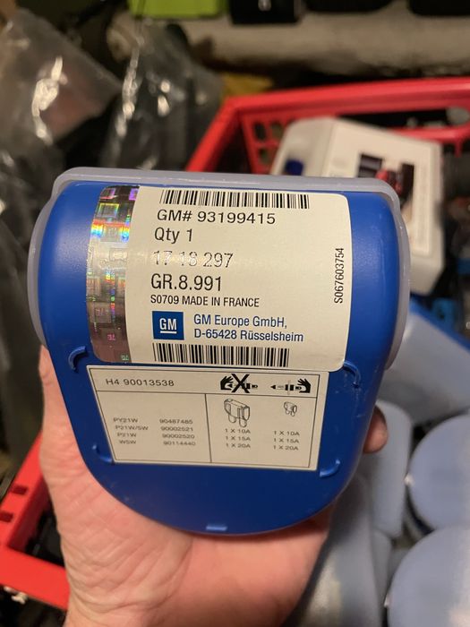 Zestaw zarowek samochodowych