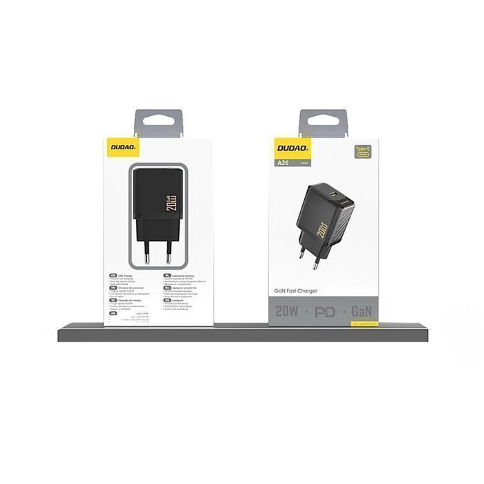 Ładowarka Dudao A26 PD20W GaN USB-C | Szybkie ładowanie Power Delivery