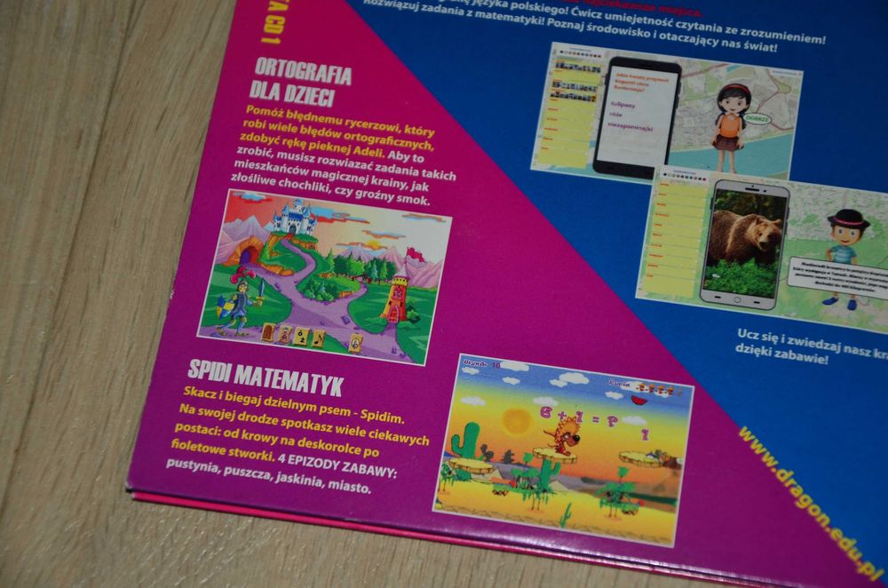 Ortografia dla Dzieci, Spidi Matematyk, 2xCD