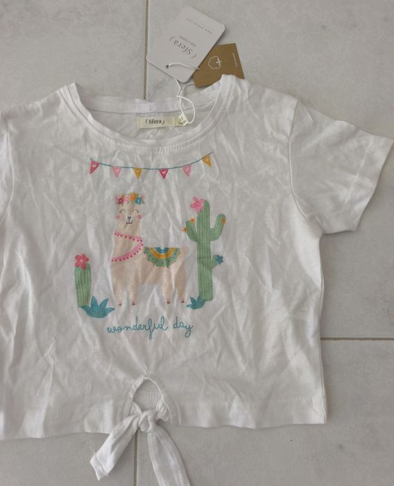 T-shirt Branca Nova da Sfera