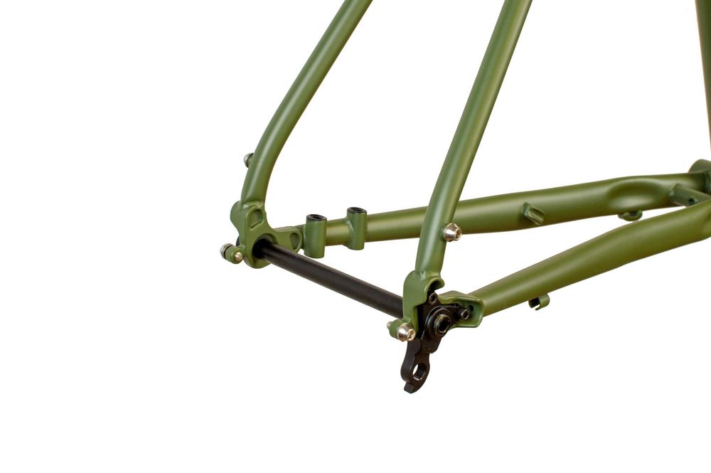 Nowy frameset Just Bikes JB04 rama gravel CrMo + widelec carbon 51cm/S, Gwarancja!