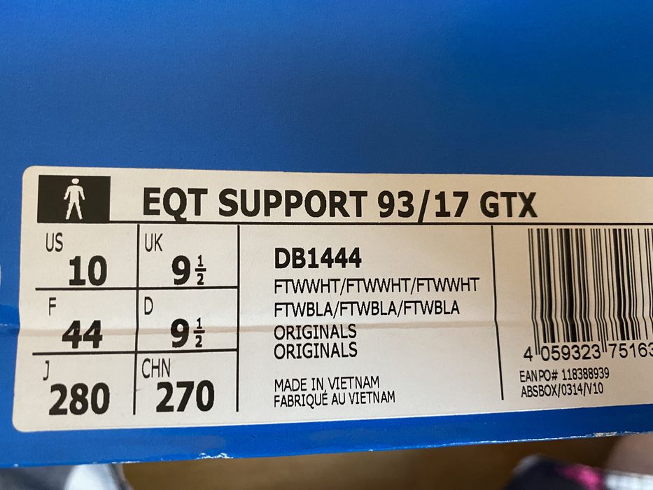 Adidas eqt support 93/17 gtx