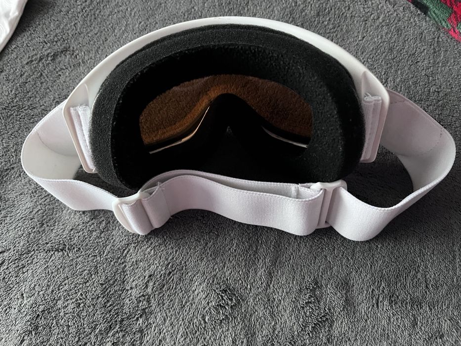Gogle  snowboardowe DRAGON -  Matte white+ gratis szybka na wymianę