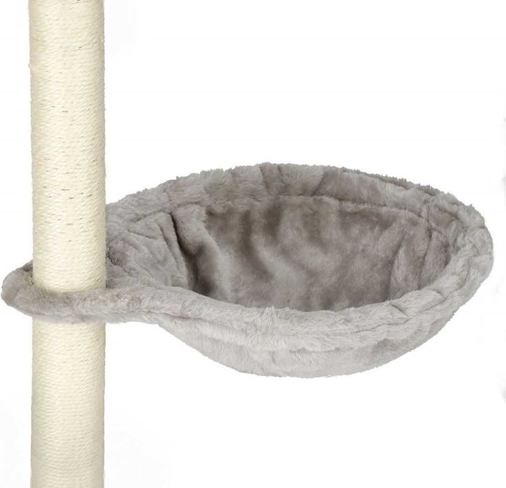 NOWY Drapak dla Kota 108 cm | 4 Poziomy | Budka + Legowisko Słupek