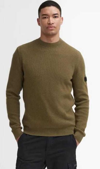 Шерстяной свитер barbour crawley crewneck sweater