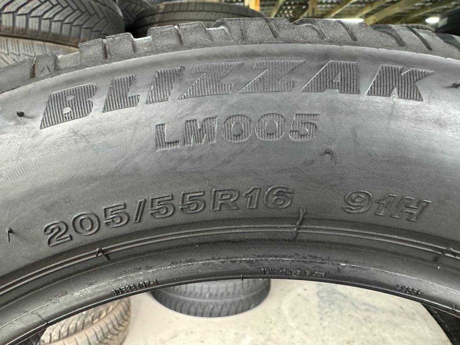 Шини зимові 205/55 R16 BRIDGESTONE BLIZZAK LM005 5mm