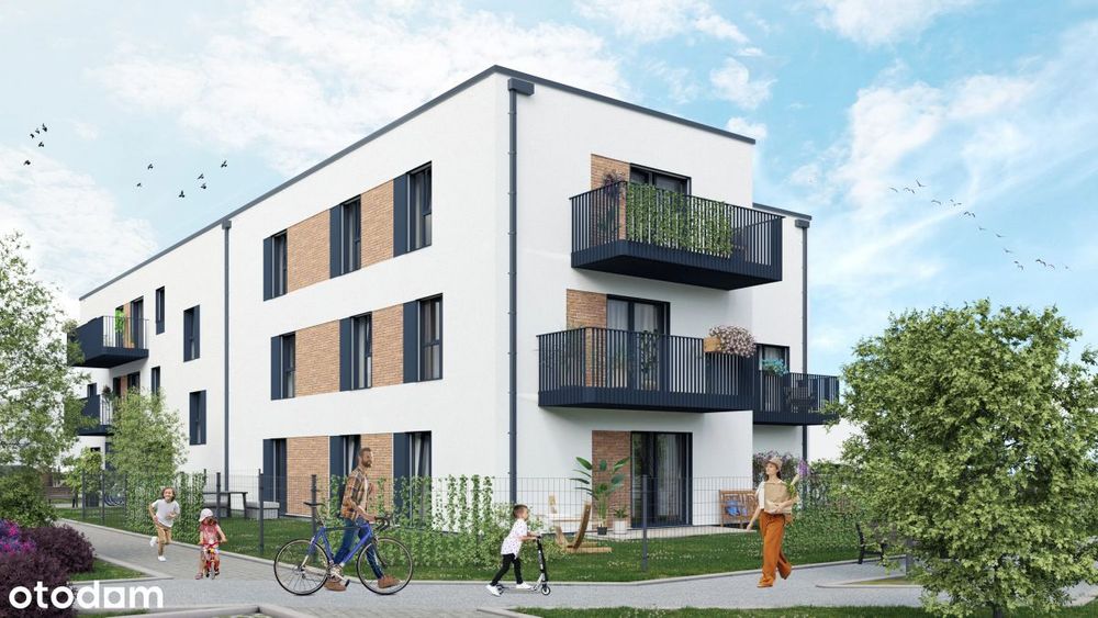 3-pokojowe mieszkanie 50m2 + taras Bez Prowizji