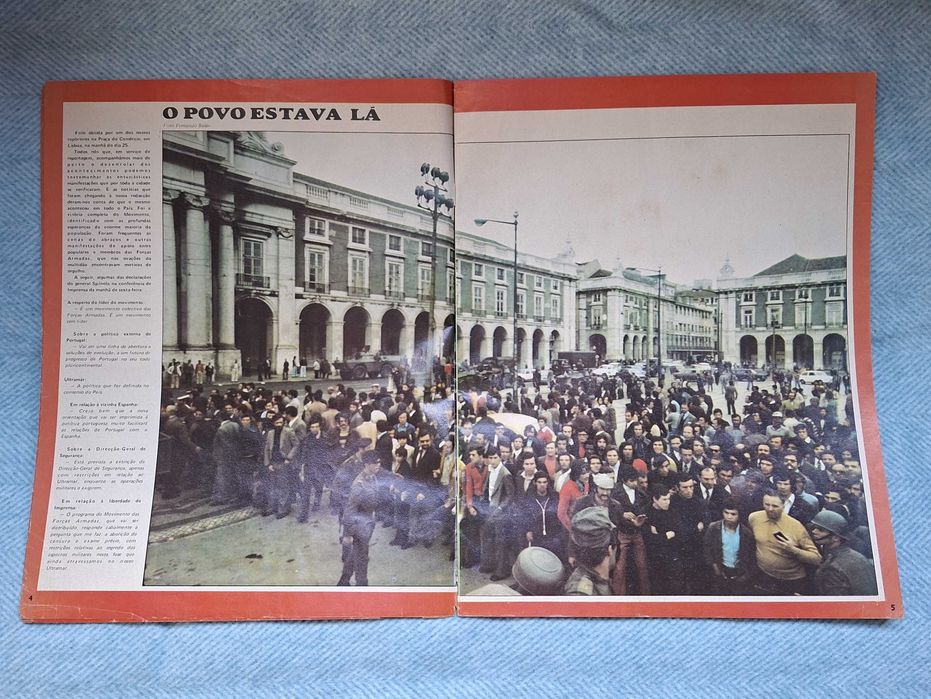 Revista O Século Ilustrado Edição especial de 27/4/1974, O 25 de Abril
