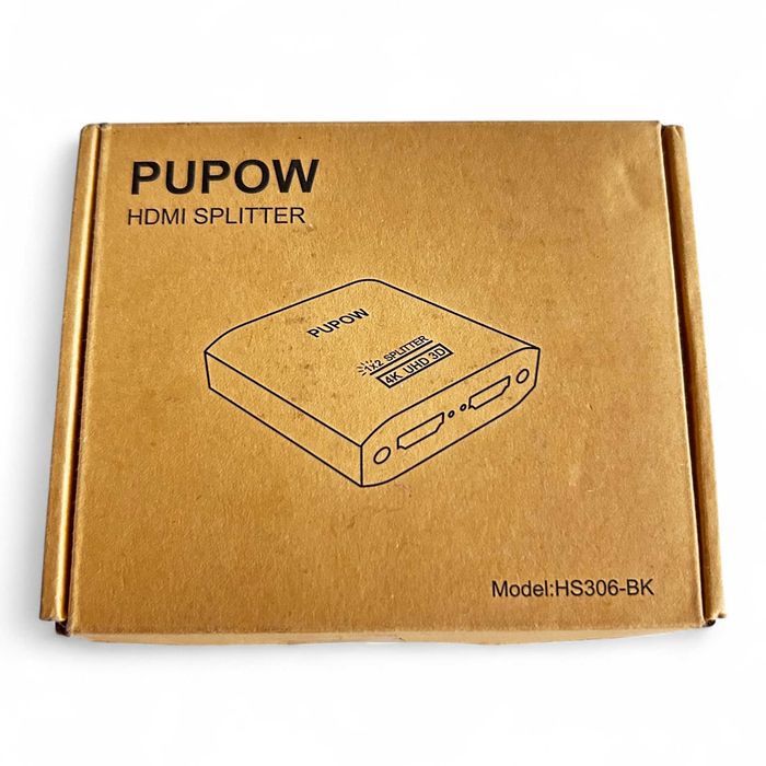 HDMI Splitter 4K, Techole Aluminium Automatyczny rozdzielacz HDMI 047