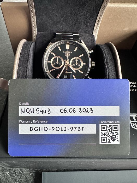 TAG Heuer Carrera Chronograph Heuer02 Japan Limited Edition, 2023 rok