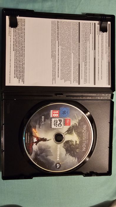 Dragon Age Inkwizycja Gra PC dvd