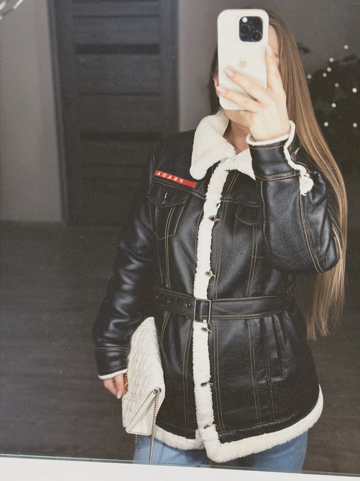 Дубльонка з мехом / дубленка