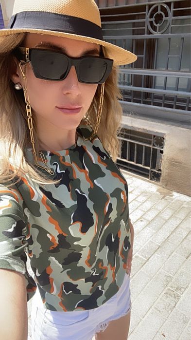 окуляри з ланцюжком Burberry