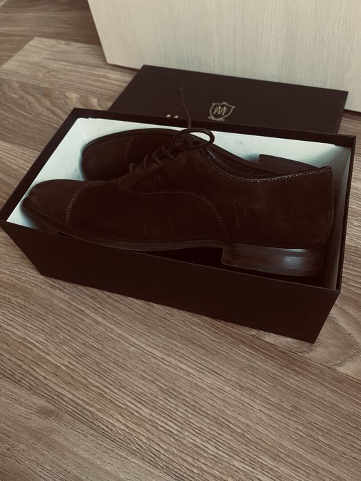 Ботинки броги туфлі massimo dutti