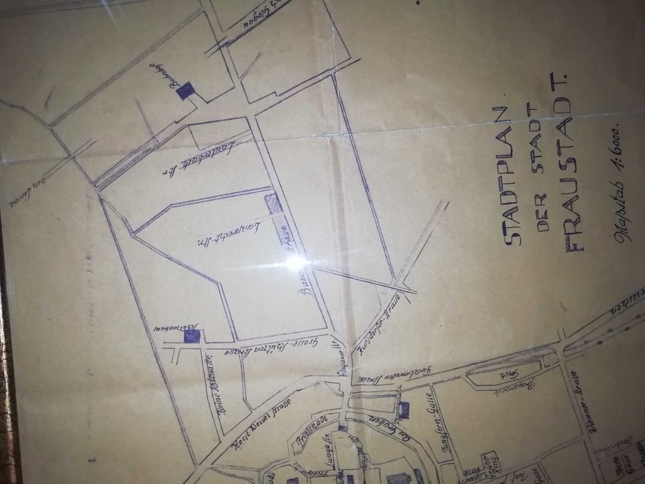 Mapa fraustad 1:6000