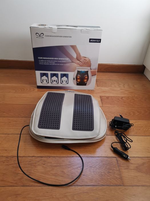 Almofada de massagem shiatsu com infravermelhos