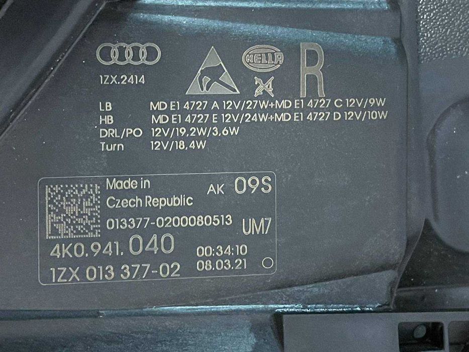 Фари фары Audi A6 C8 full led matrix ауди 4k0 a6 c8 матрикс Оригинал!