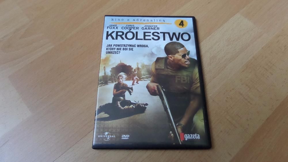 FILM DVD KRÓLESTWO JAMIE FOX Cris Cooper Jeniffer Garner Thriller NOWY