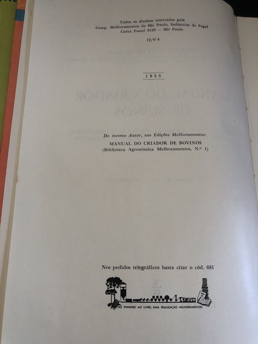 Manual do Criador de Suinos 1955