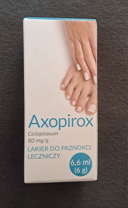 Axopirox lakier do paznokci leczniczy - onychomykoza