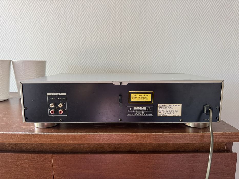 Odtwarzacz cd Sony cdp 597