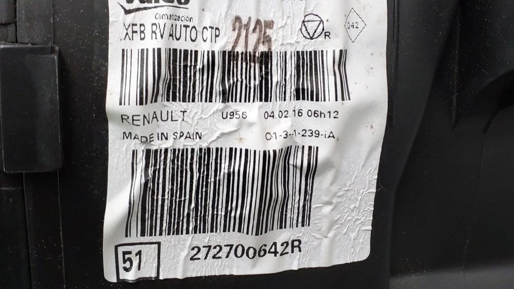 Chauffage / sofagem completa RENAULT Megane IV (B9A/M_)