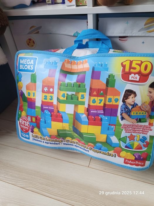 Klocki Mega Bloks ponad 200 sztuk