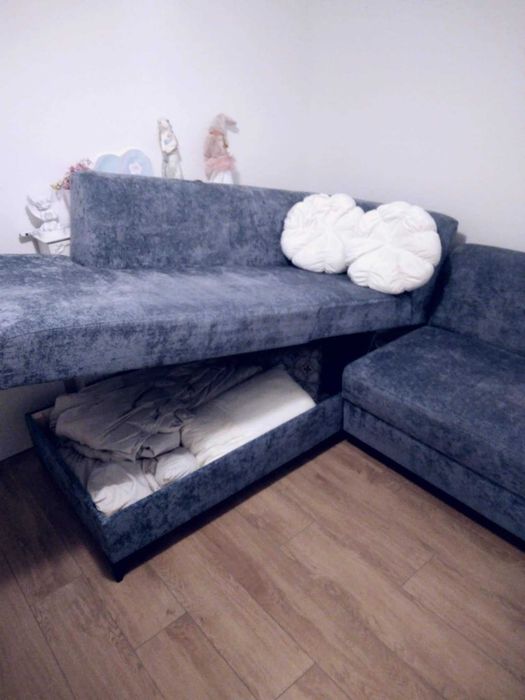 Narożnik z funkcją spania