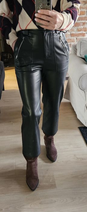 Spodnie z ekoskóry Orsay.rozm.36