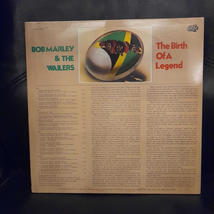 Bob Marley The Wailers The Birth Of a Legend Ska Rocksteady
