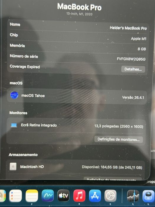 Macbook pro m1 8gb 256gb