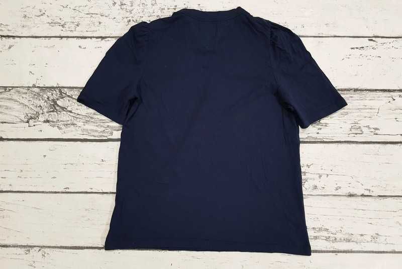 Tommy Hilfiger * koszulka * bufiaste rękawki * granatowa * damska * M