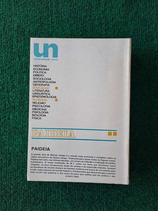 Paideia - A Formação do Homem Grego - Werner Jaeger
