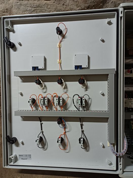 Quadro elétrico industrial