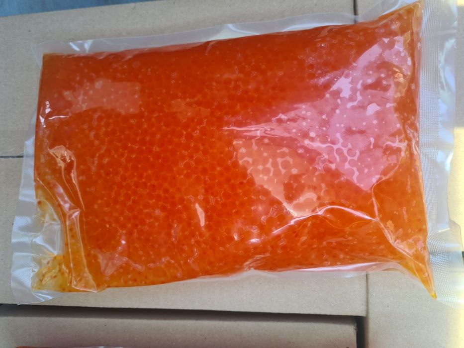 Икра красная имитированная 110 грн. 0,5 кг.