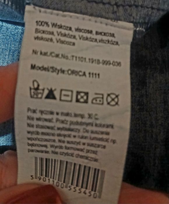 NOWA spódnica z wiskozy 100 %
