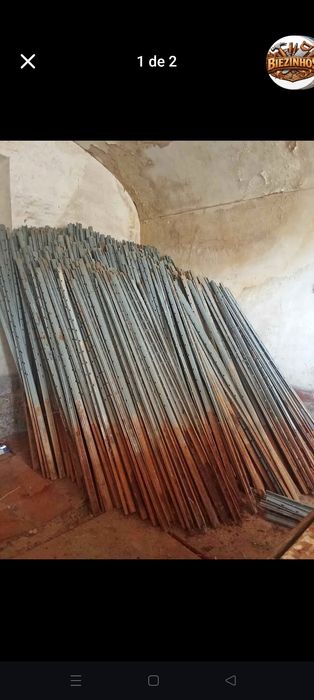 Postes de ferro galvanizado usados