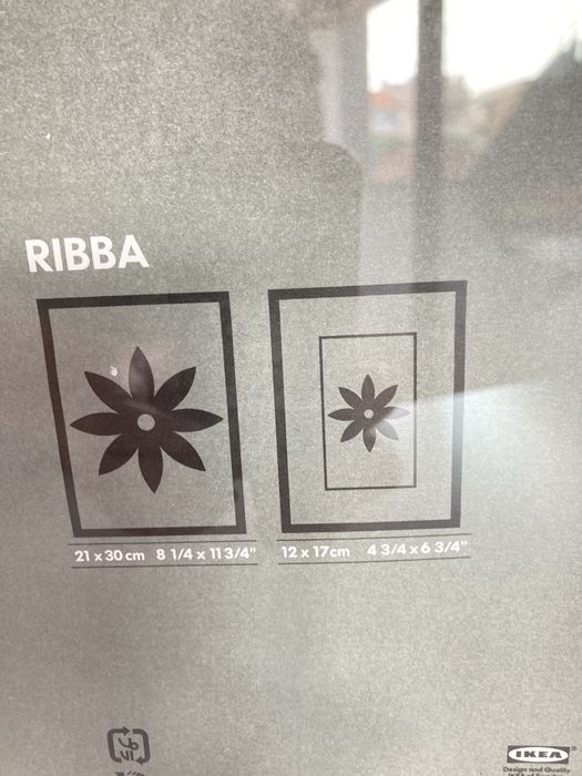 Moldura para foto ou gravura, branco